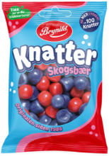 Mynd KNATTER SKÓGARBERJA 15x100gr