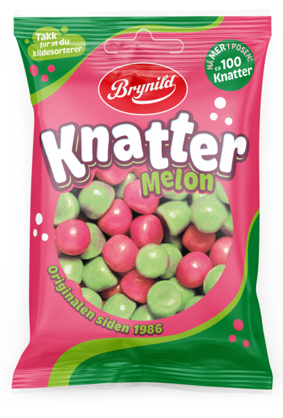 Mynd KNATTER MELÓNU 15x100gr